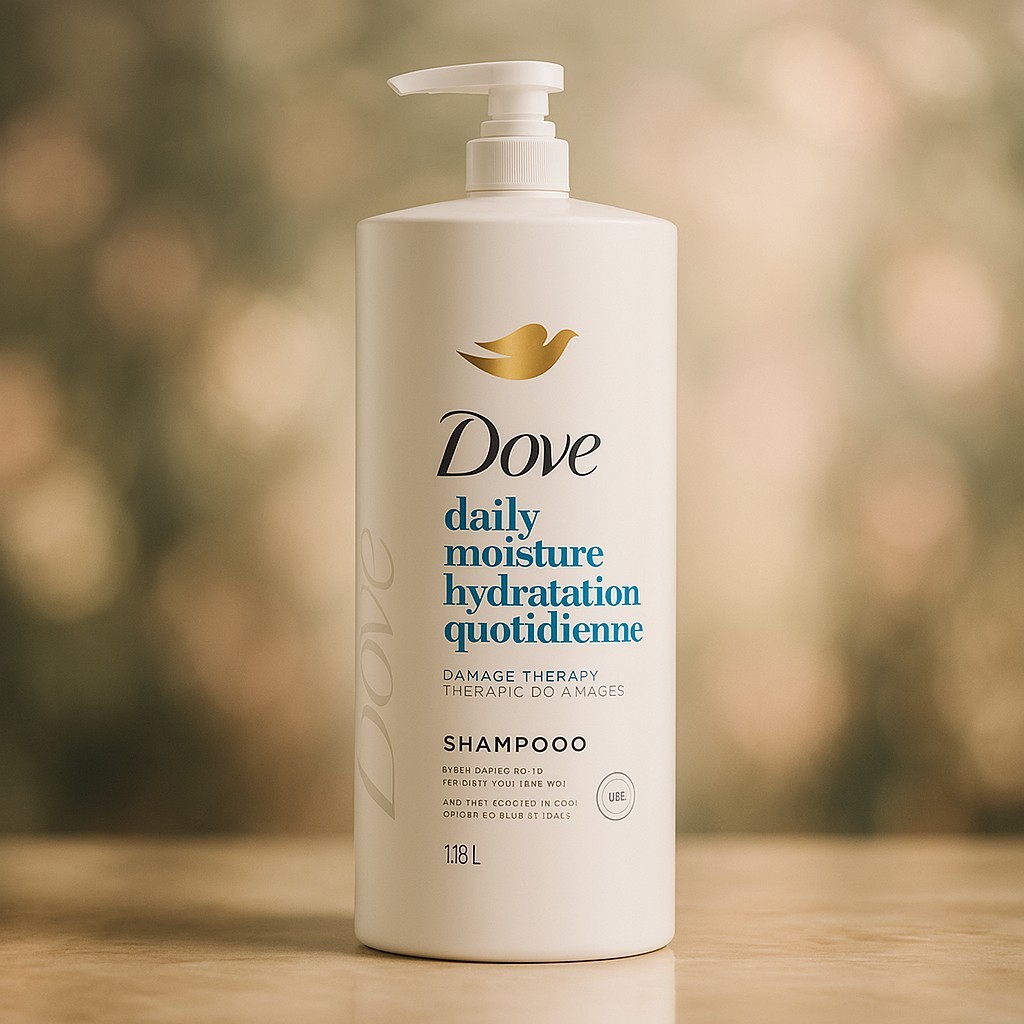 Dove Daily Moisture Hydration Damage Therapy Shampoo 1.18L